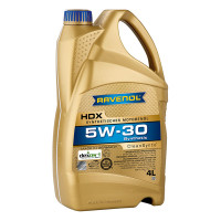 Моторное масло RAVENOL HDX 5W-30