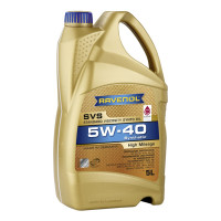 Շարժիչային յուղ RAVENOL SVS 5W-40 բարձր վազք ունեցող մեքենաների համար